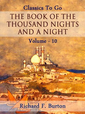 cover image of The Book of the Thousand Nights and a Night — Volume 10
